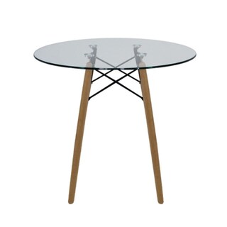 Foto 4 | Comedor Circular Mundo In Mesa de Cristal color Negro para 4 Personas