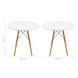 Foto 6 | Comedor Circular Mundo In Mesa de Cristal color Negro para 4 Personas