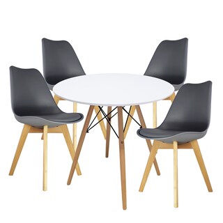 Foto 1 | Comedor Circular Frankfurt Mundo In Melamina 4 Personas Multicolor