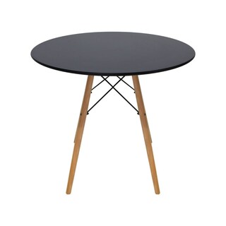 Foto 2 | Comedor Circular color Negro Frankfurt Mundo In Melamina 4 Personas