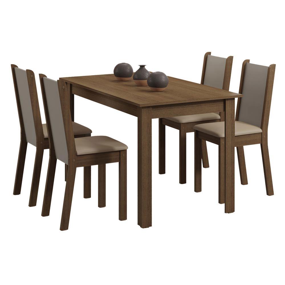 Foto 1 | Comedor Madesa Bea con 4 Sillas Cafés