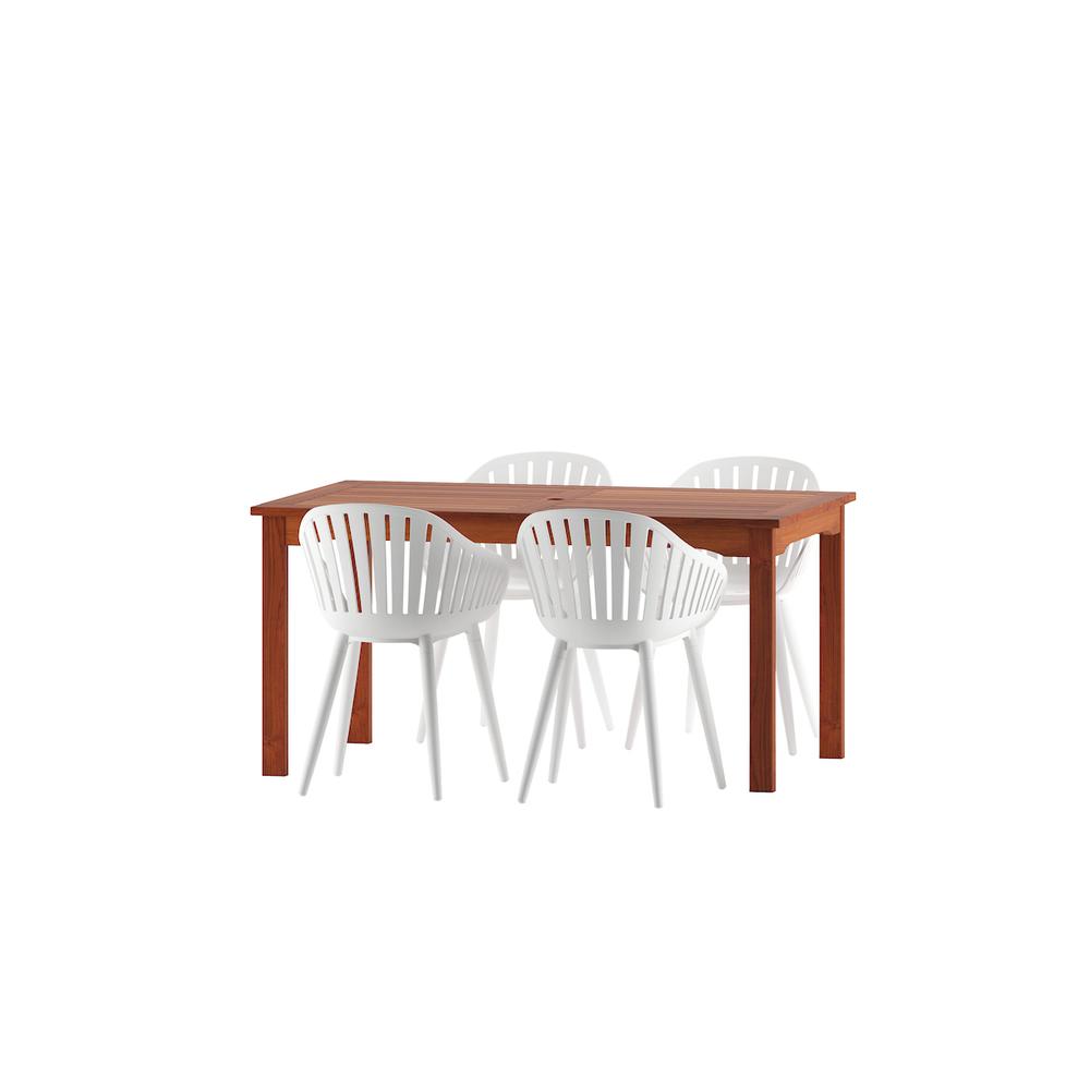 Foto 1 | Comedor de Jardín Midtown Concept Set Orlando 5 Piezas