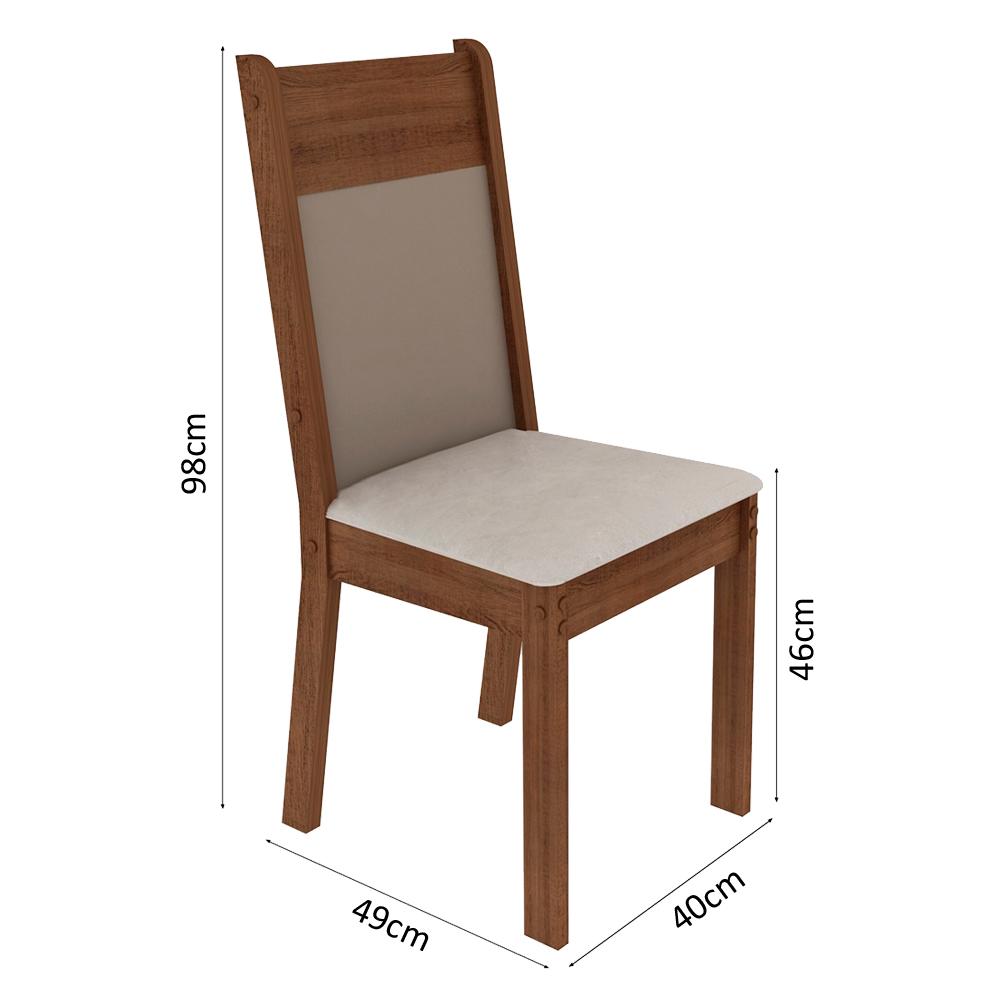 Foto 5 pulgar | Comedor Madesa Panamá Tapa Madera con 8 Sillas Marrón