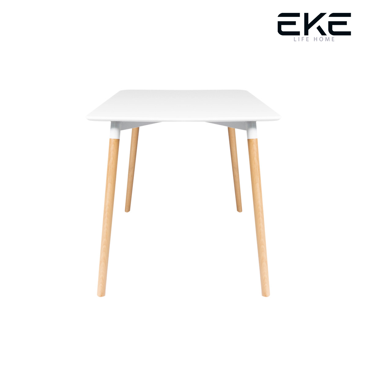 Foto 4 | Mesa Rectangular Eames EKE Life Home GC018 Blanca