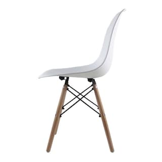 Foto 4 | Comedor Circular Mundo In 80 cm Oslo color Blanco + 4 Sillas Eames