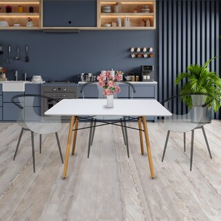 Foto 8 | Comedor Rectangular Mundo In Oslo color Blanco para 4 Personas