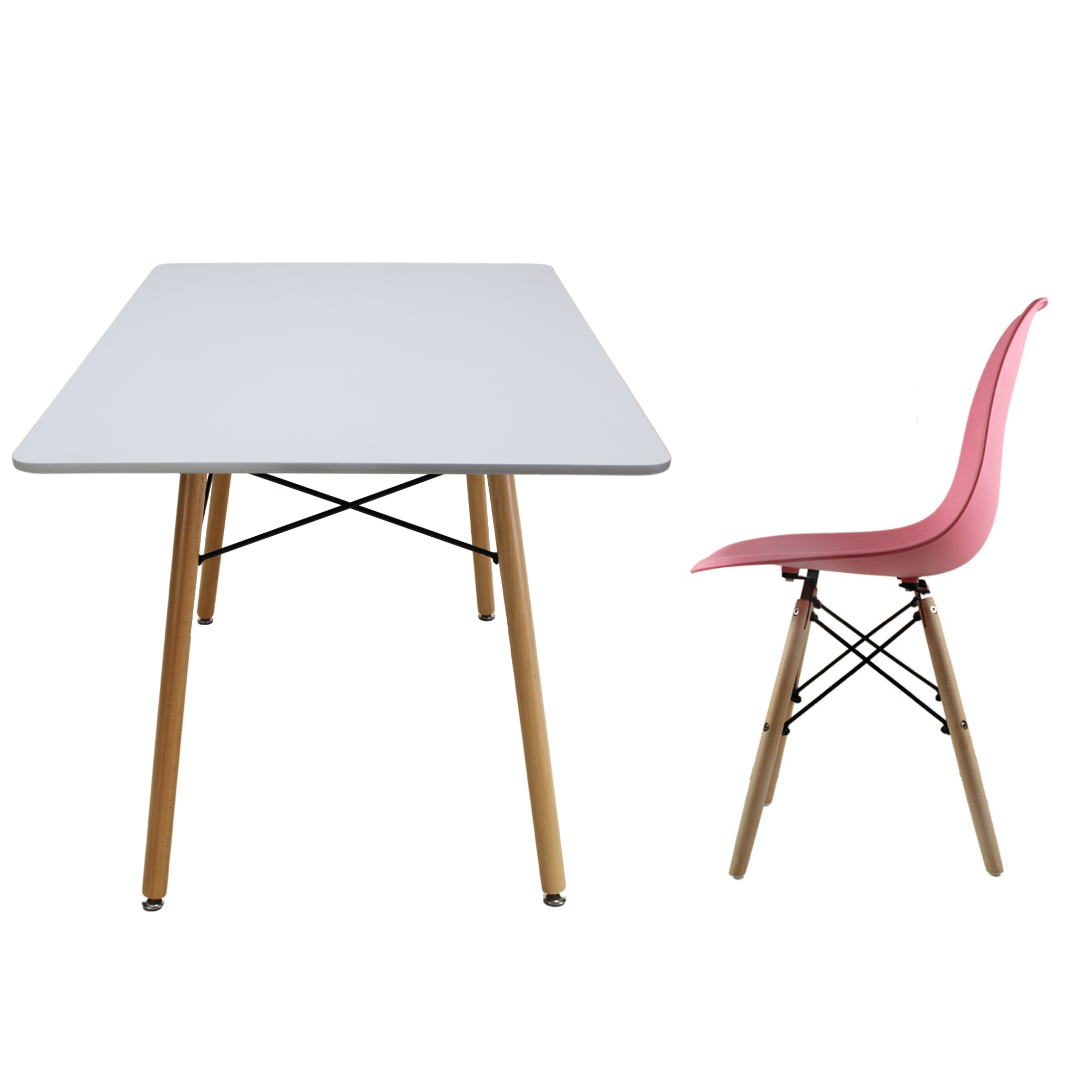 Foto 4 pulgar | Comedor Rectangular Mundo In Oslo Multicolor para 4 Personas