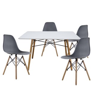 Foto 1 | Comedor Mundi In Gris con 4 Sillas
