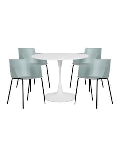 Foto 1 | Comedor Circular Mundo In Vittoria para 4 Personas Multicolor