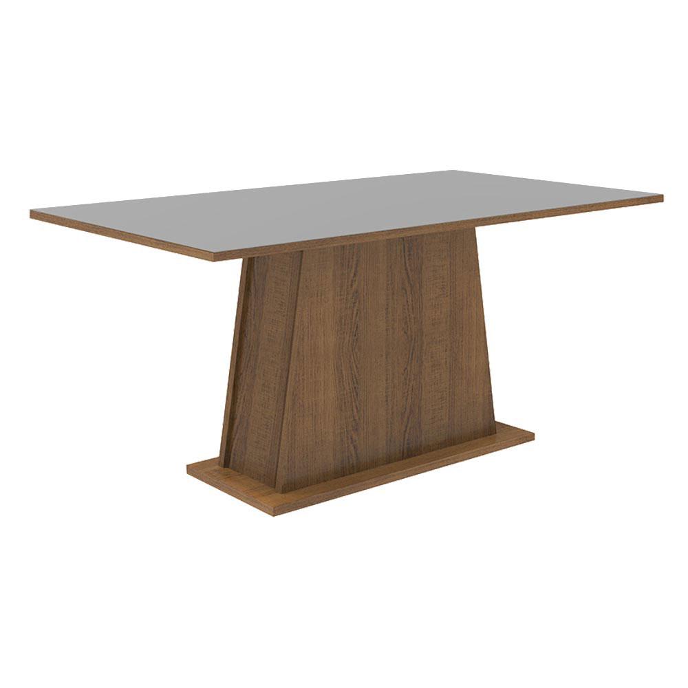 Foto 7 pulgar | Juego de Comedor de Madera con 6 Sillas Madesa Britney MDJA060137 Marrón y Gris