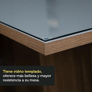 Foto 7 | Comedor Madesa Mdja0400140 Gris con 4 Sillas