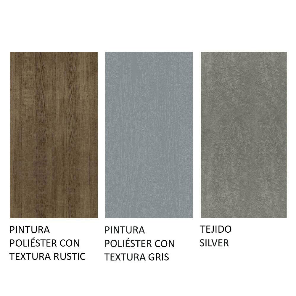 Foto 9 pulgar | Comedor Madesa Mdja0400140 Gris con 4 Sillas