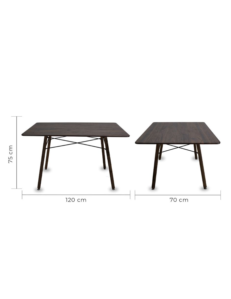 Foto 5 | Comedor Rectangular Mundo In Frankfurt para 4 Personas Multicolor