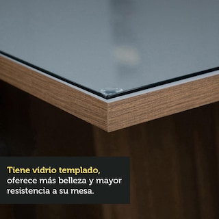 Foto 8 | Comedor Madesa color Beige con 6 Sillas
