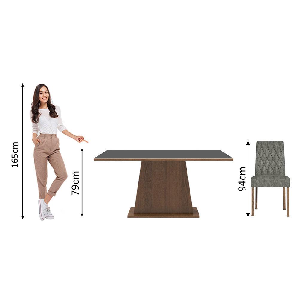 Foto 9 pulgar | Juego de Comedor Ashley Madesa Madera 4 Sillas