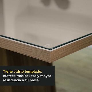 Foto 6 | Juego de Comedor con Tapa de Madera + 6 Sillas Imperial Madesa Francine