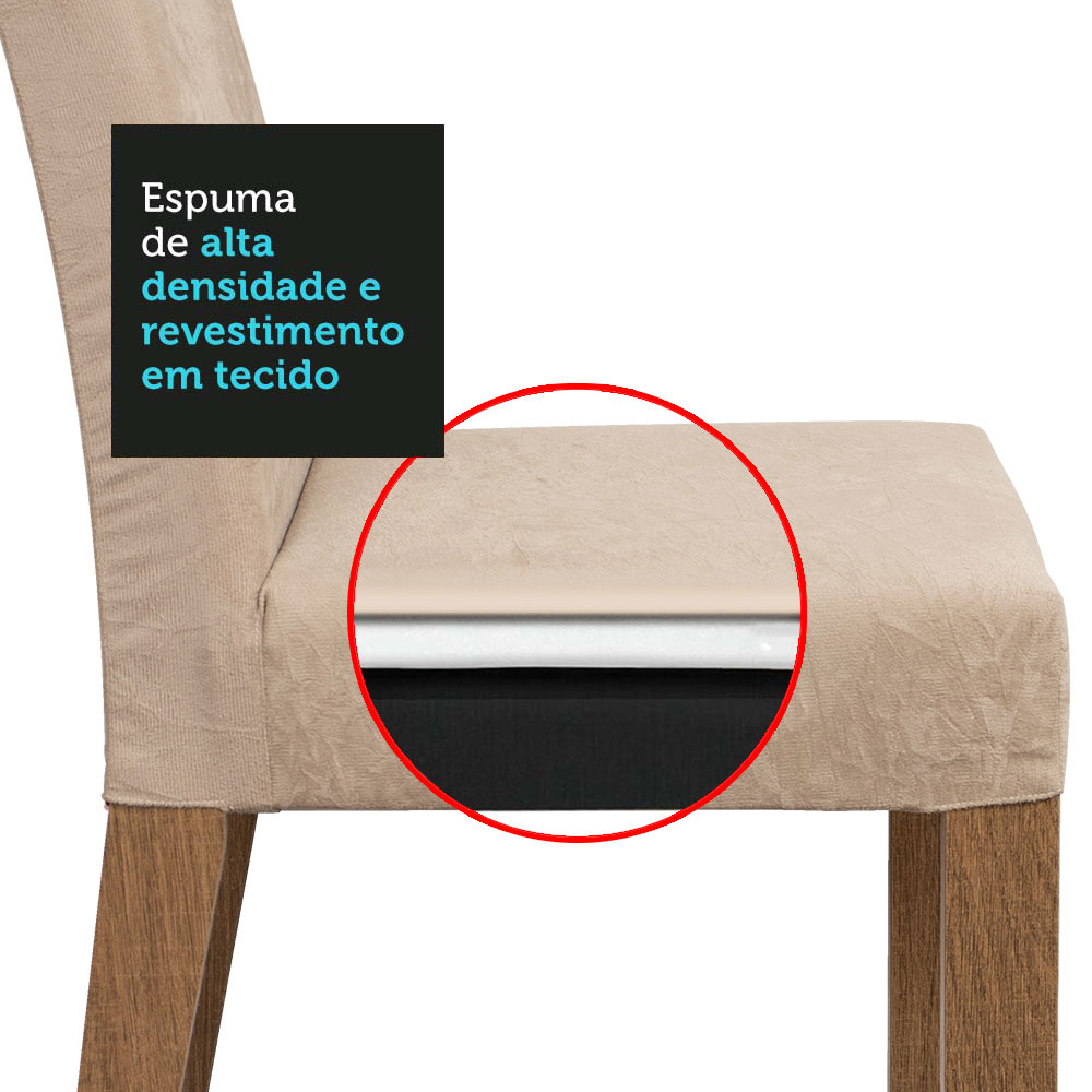 Foto 8 pulgar | Juego de Comedor con Tapa de Madera + 4 Sillas Imperial Madesa Keila