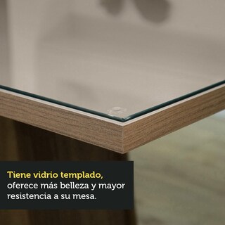 Foto 6 | Comedor Madesa color Beige con 4 Sillas