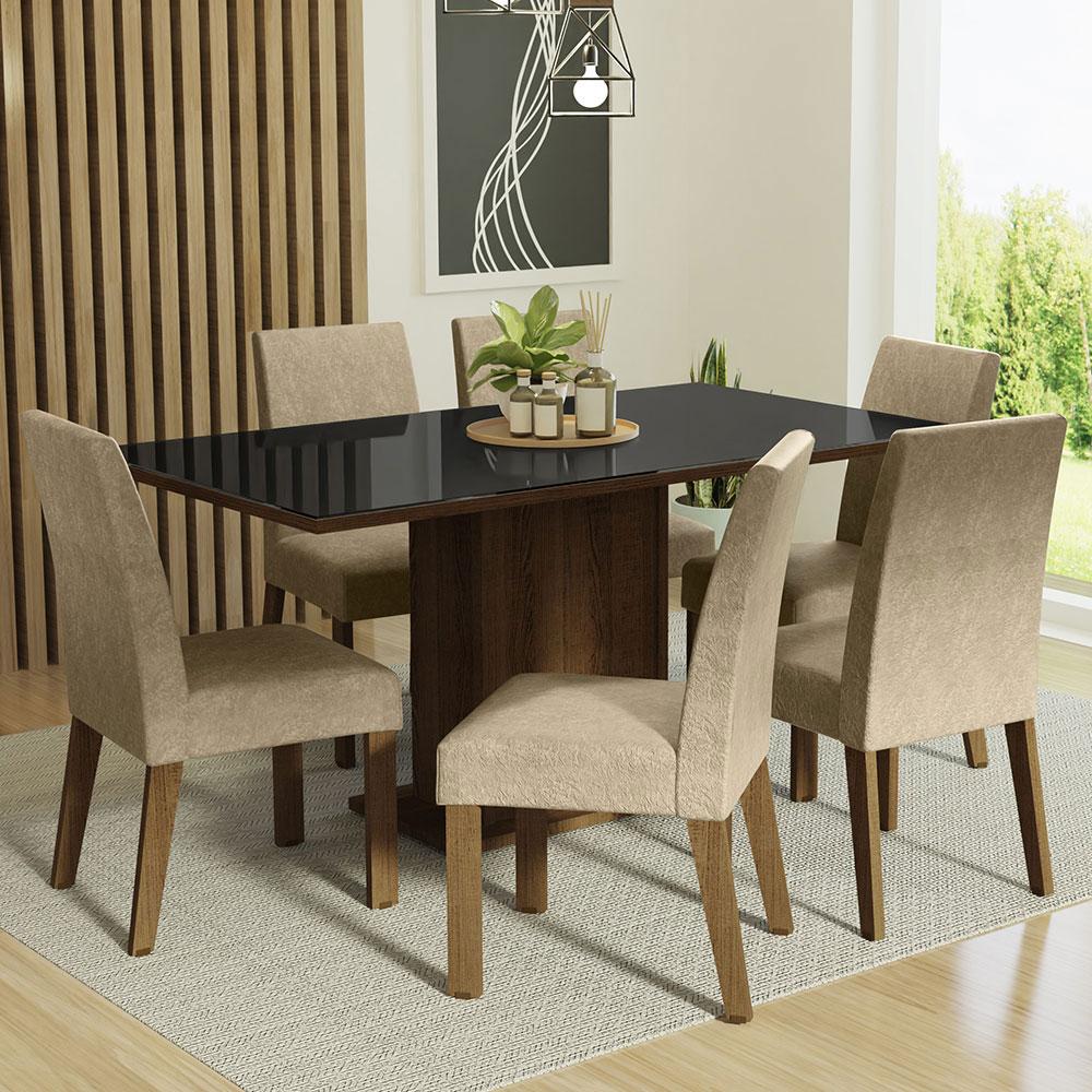 Foto 2 | Comedor Madesa Café con  6 Sillas
