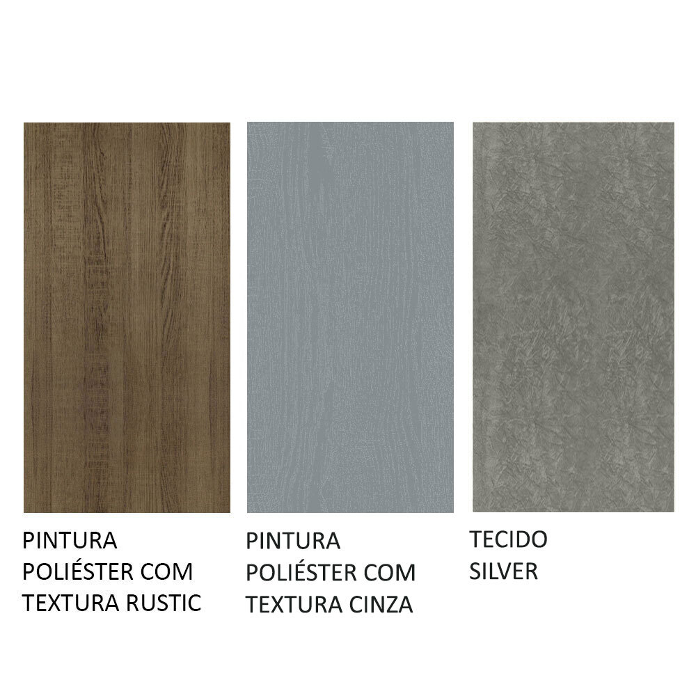 Foto 9 pulgar | Comedor Madesa con 4 Sillas Gris