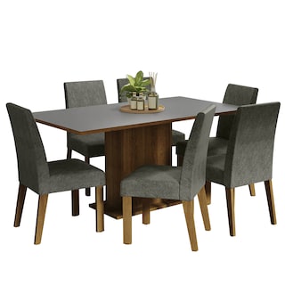 Foto 1 | Juego de Comedor Madesa Renata con 6 Sillas