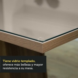 Foto 4 | Comedor Madesa Alexis con 6 Sillas Gris