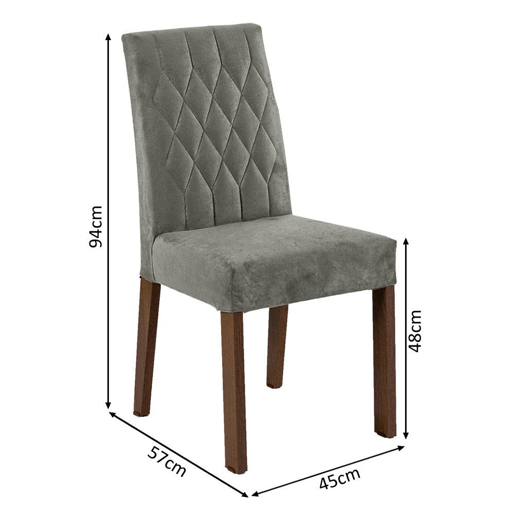 Foto 5 pulgar | Comedor Madesa con 8 Sillas Gris