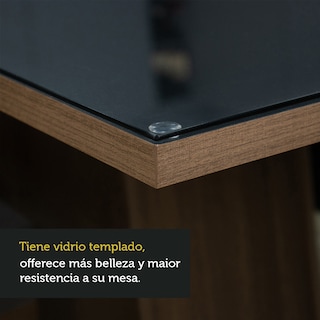 Foto 5 | Comedor Madesa Avril con 4 Sillas Grises