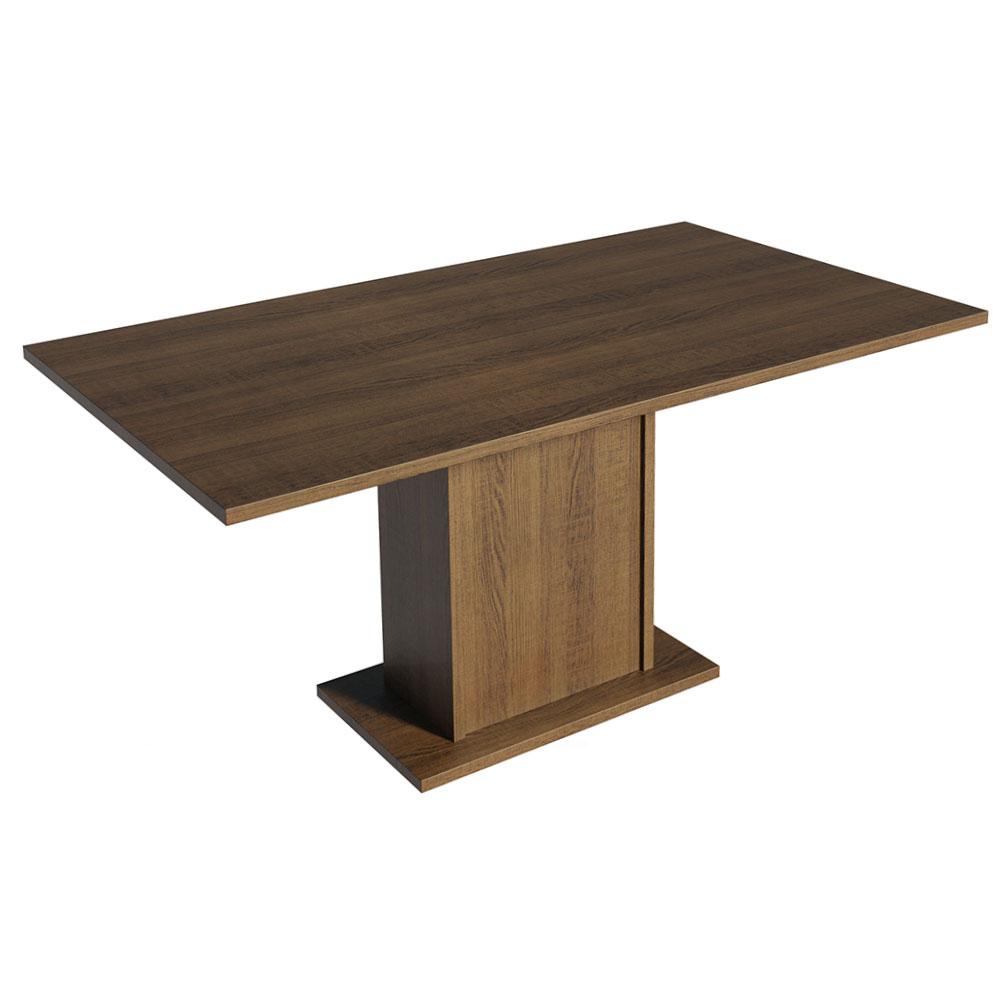 Foto 5 pulgar | Juego de Comedor Mesa con Tapa de Madera 6 Sillas Madesa Renata Marrón y Plata