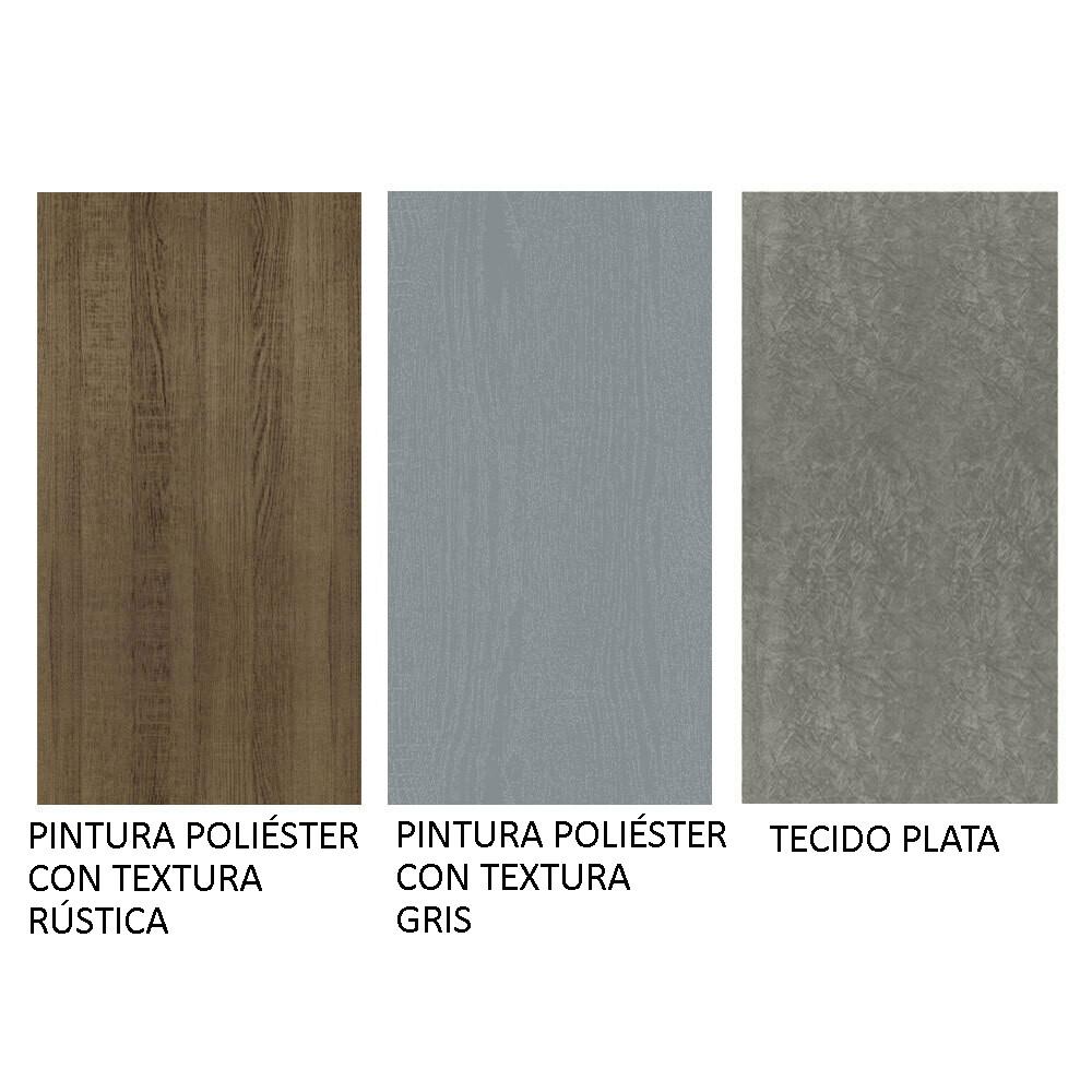 Foto 6 pulgar | Juego de Comedor con Mesa de Madera y 6 Sillas Madesa Renata color Gris