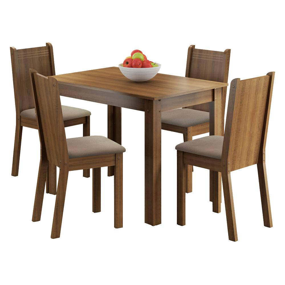 Foto 1 | Juego de Comedor Madesa Rute con 4 Sillas