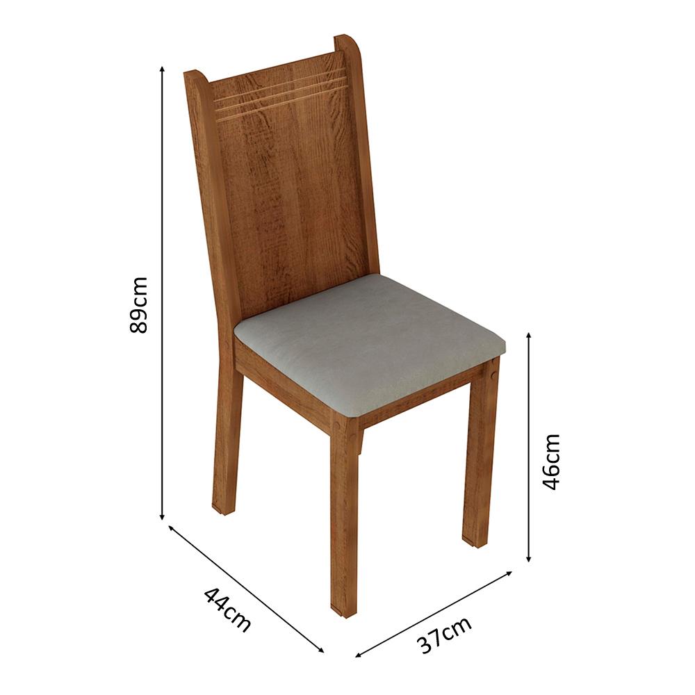 Foto 4 pulgar | Juego de Comedor Madesa Rute con 4 Sillas