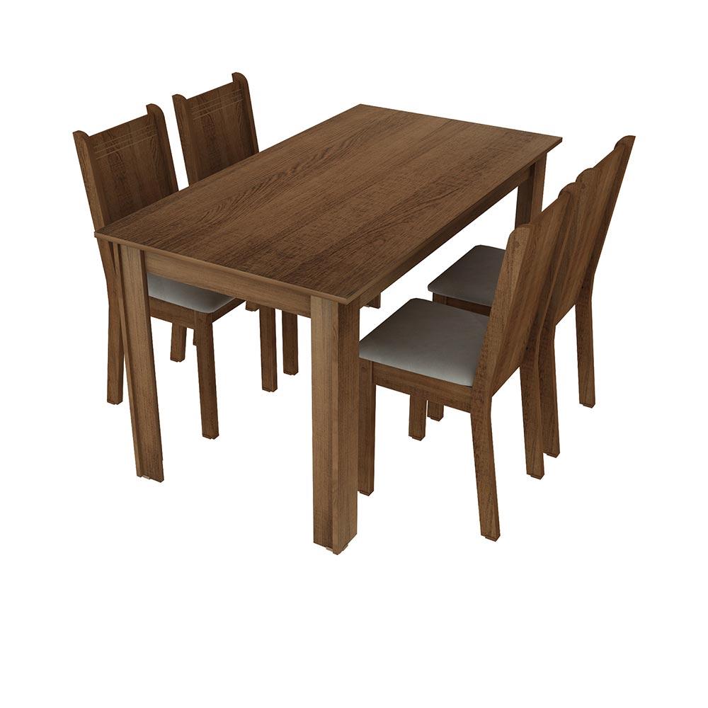 Foto 2 pulgar | Juego de Comedor Madesa Rosie con 4 Sillas