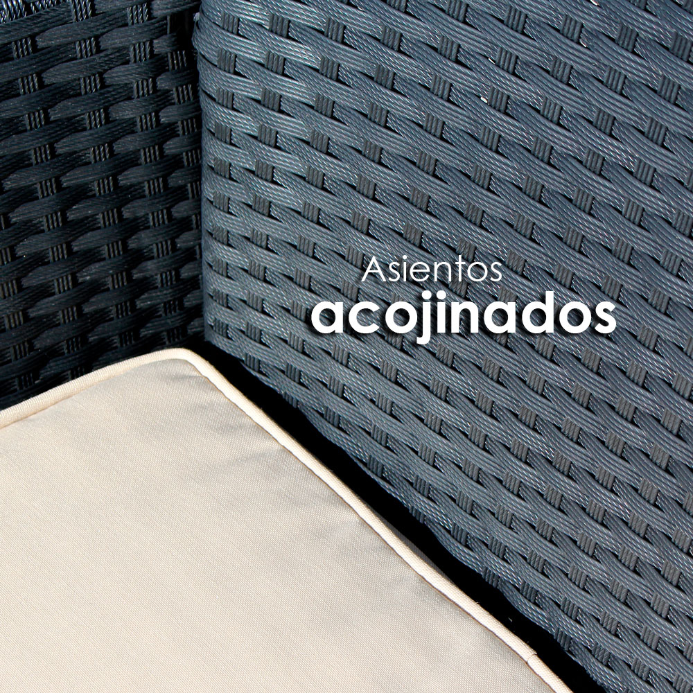 Foto 6 pulgar | Comedor Para Exterior Con 6 Sillas