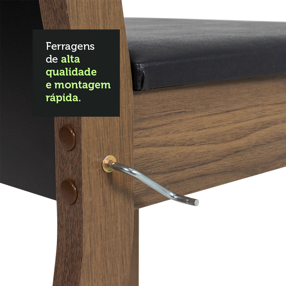 Foto 7 pulgar | Juego de Comedor Madesa Medelin con 6 Sillas