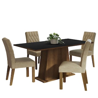 Foto 2 | Juego de Comedor Madesa Ashley con 4 Sillas