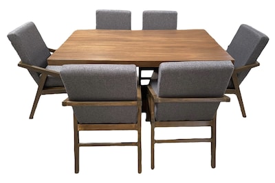 Foto 4 | Comedor 6 Sillas Salvanto Orion Mdf Uv