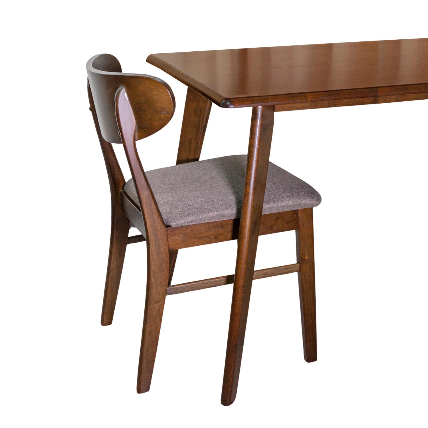 Foto 4 pulgar | Comedor Con 4 Sillas Bossa Diphy Marrón