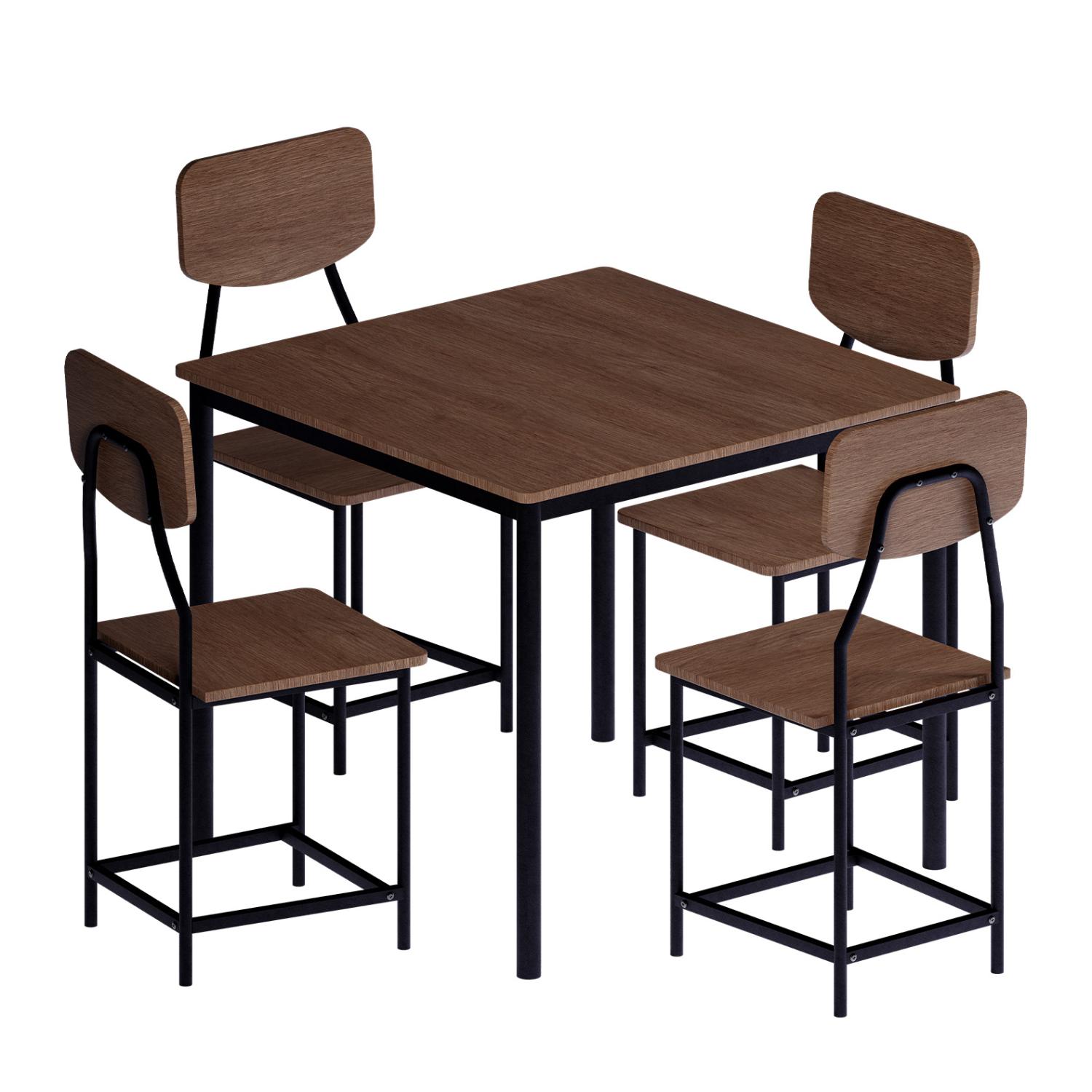 Foto 1 | Comedor Con 4 Sillas Mubson Antecomedor Decco