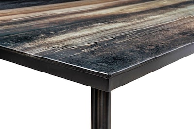 Foto 2 | Comedor Mobilkraft Toyo Negro con 6 Sillas