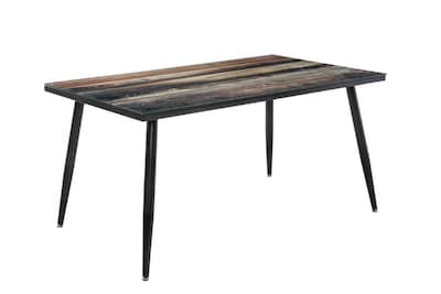 Foto 4 | Comedor Mobilkraft Toyo Negro con 6 Sillas