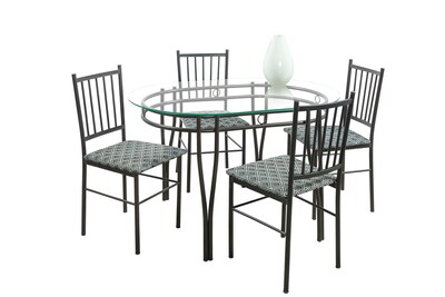 Foto 2 | Comedor Mobilkraft Modelo Oval 4 Sillas