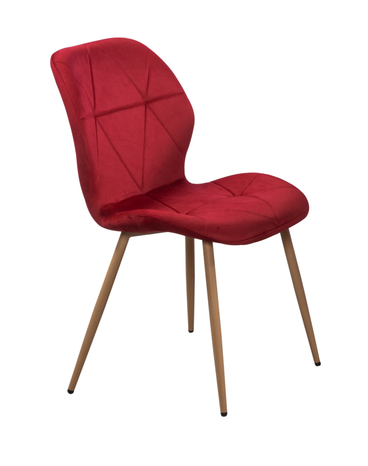 Foto 3 | Comedor Mobilkraft Malibu Rojo con 4 Sillas