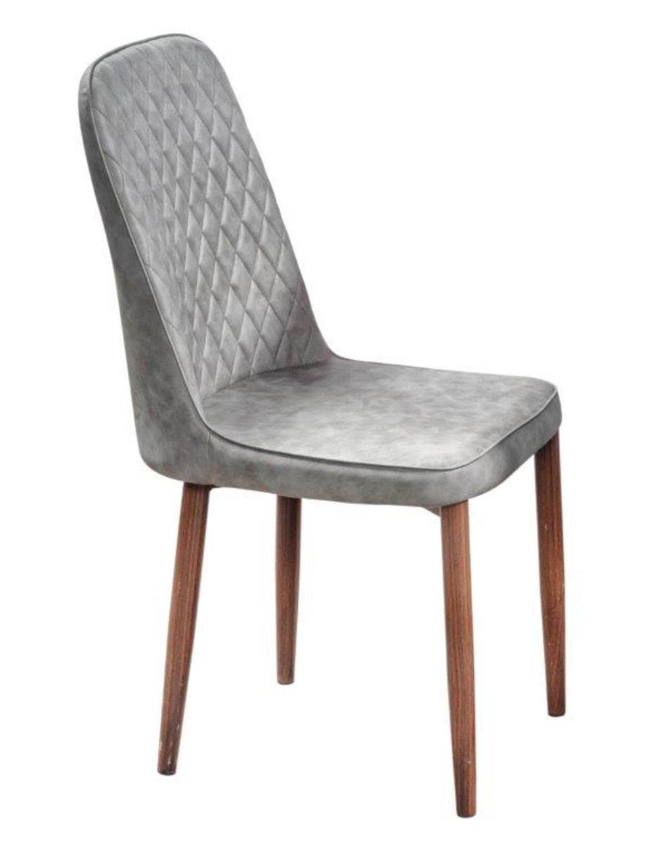 Foto 4 pulgar | Comedor Mobilkraft Chester con 6 Sillas Grises