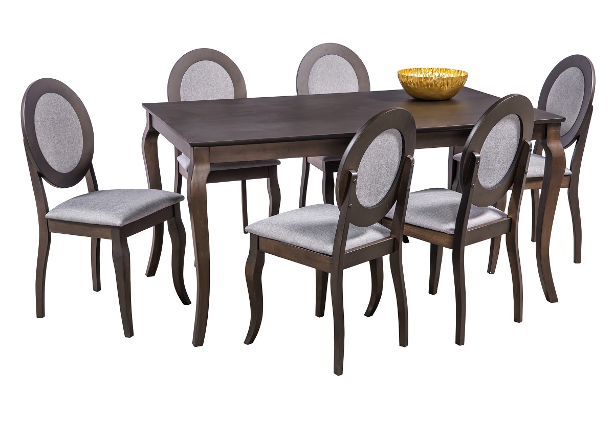 Foto 3 pulgar | Comedor Mobilkraft Modelo Juvina 6 Sillas Madera