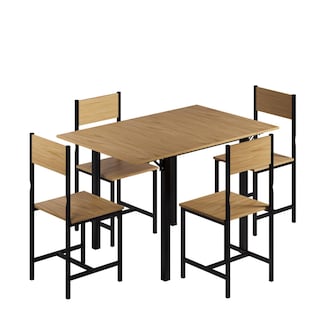 Foto 1 | Comedor 4 Sillas Beige Mubson Antecomedor Ponce