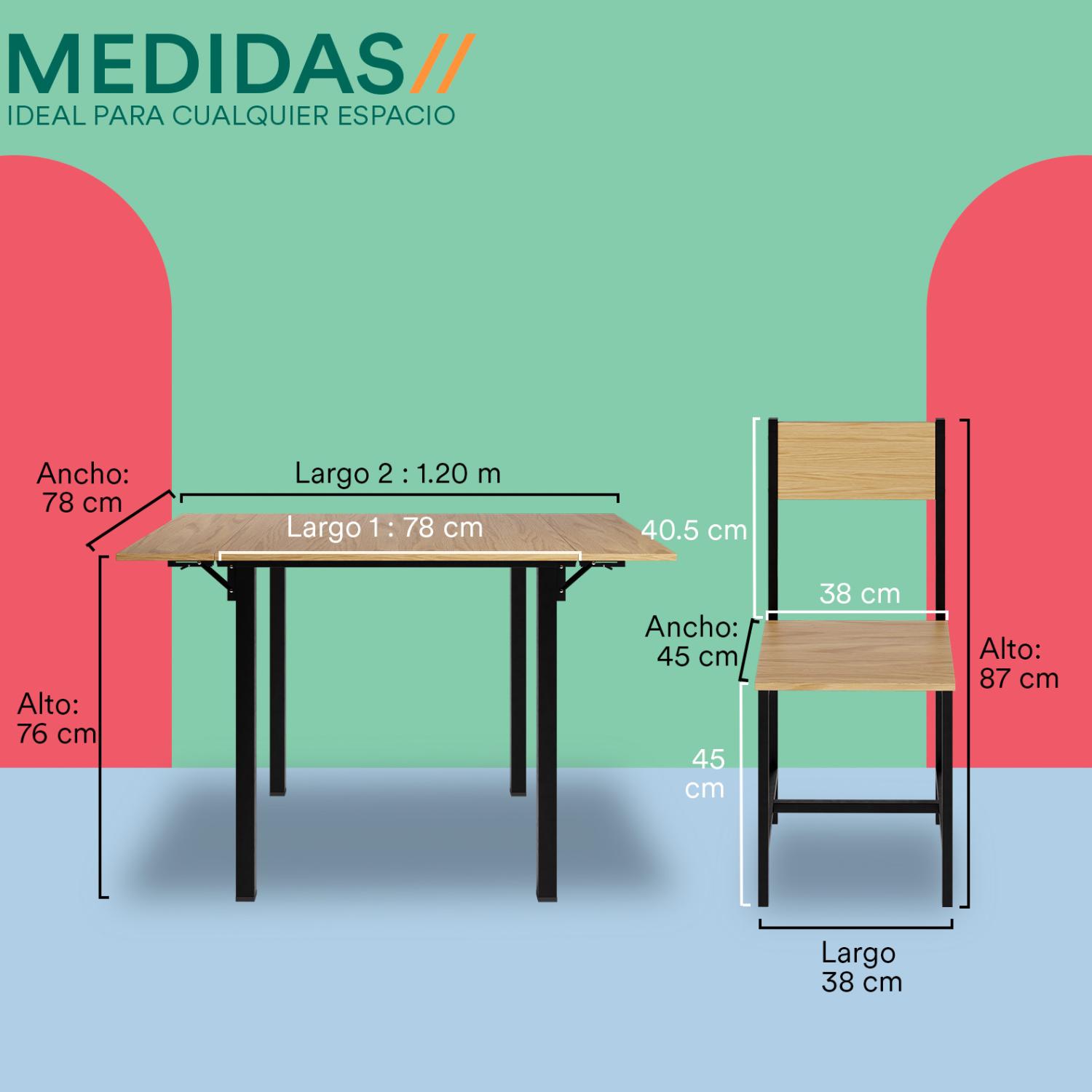 Foto 6 pulgar | Comedor 4 Sillas Beige Mubson Antecomedor Ponce