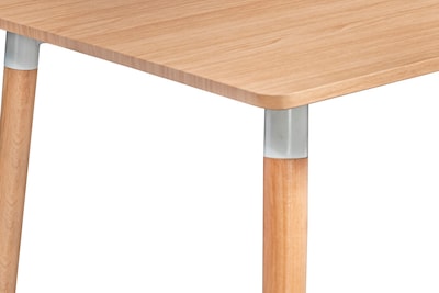 Foto 3 | Comedor Mobilkraft Ana Gris 4 Sillas Madera y Tubular