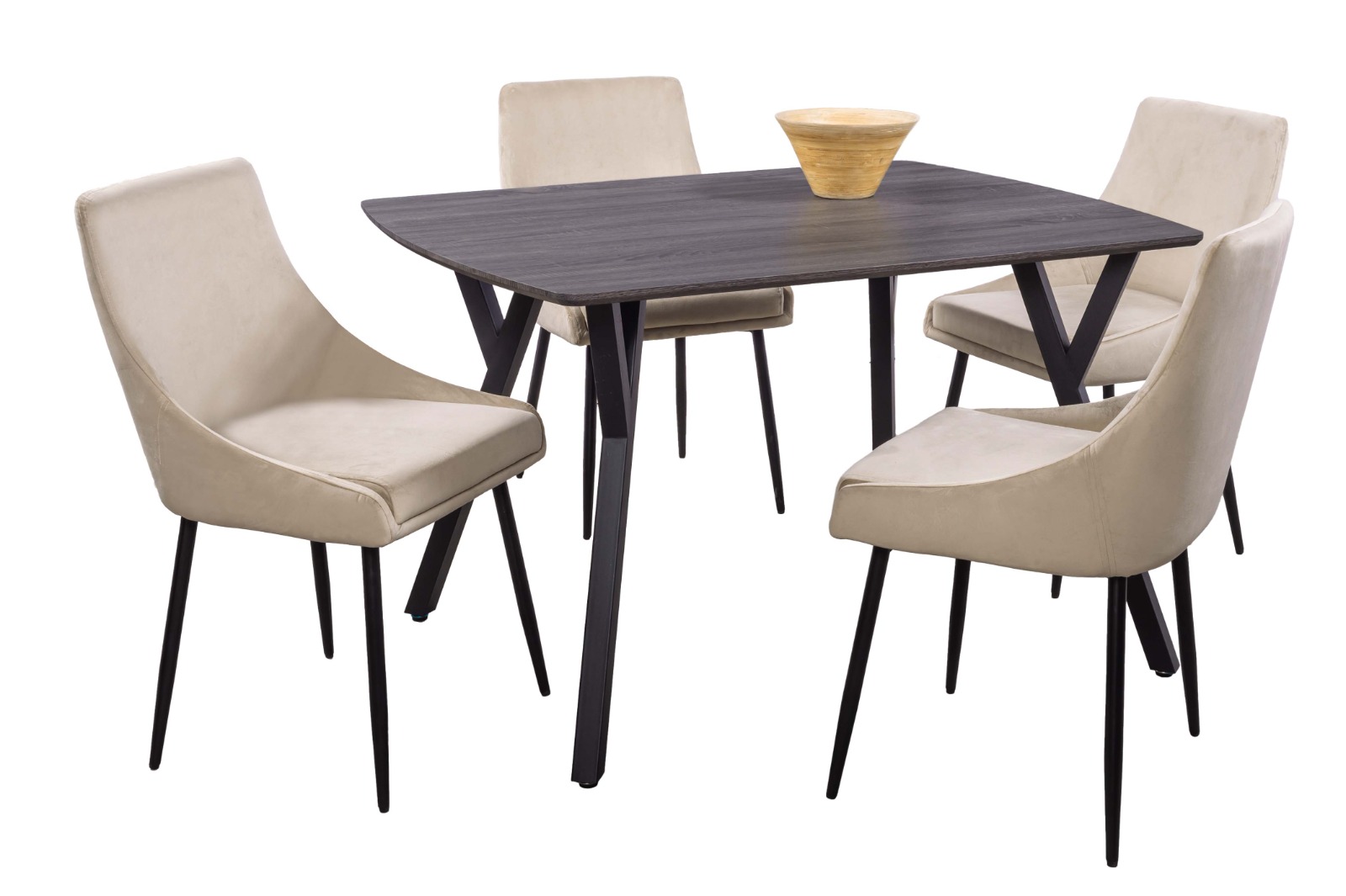 Foto 3 pulgar | Comedor Mobilkraft Sul 4 Sillas Rectangular