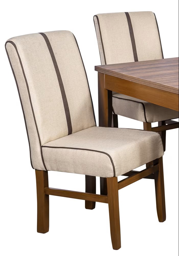 Foto 3 | Comedor Mobilkraft Lugo con 6 Sillas Beiges